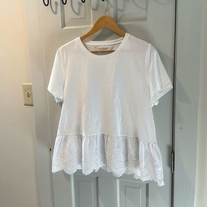 Kate Spade Peplum Top